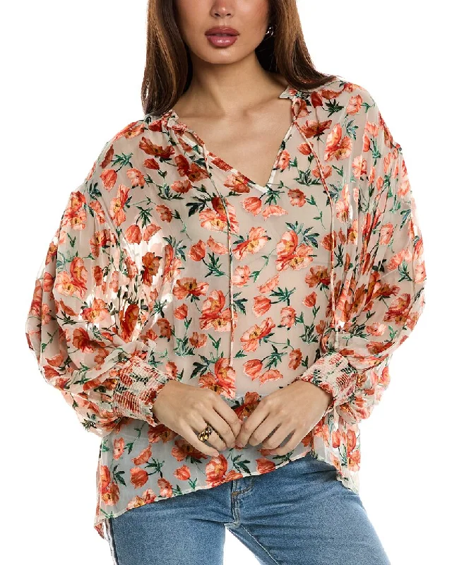 Alice + Olivia Julius Blouse Elegant Lace Blouse