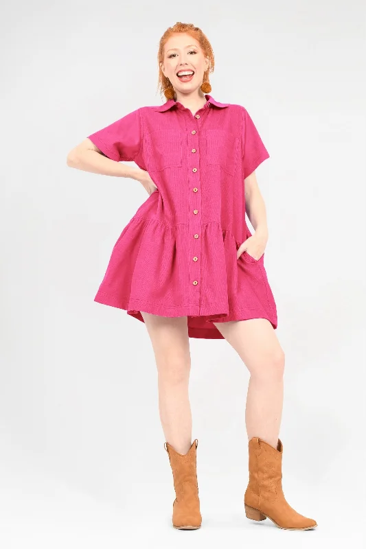 Aspen Mini Dress Cozy Satin Mini Dress