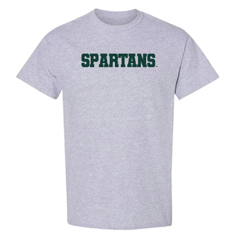 Michigan State - NCAA Women's Rowing : Taylor Peterson - Generic Shersey T-Shirt-- Anti-Shrink Durable Soft Michigan State - NCAA Women's Rowing : Taylor Peterson - Generic Shersey T-Shirt-- Anti-Shrink Durable Soft