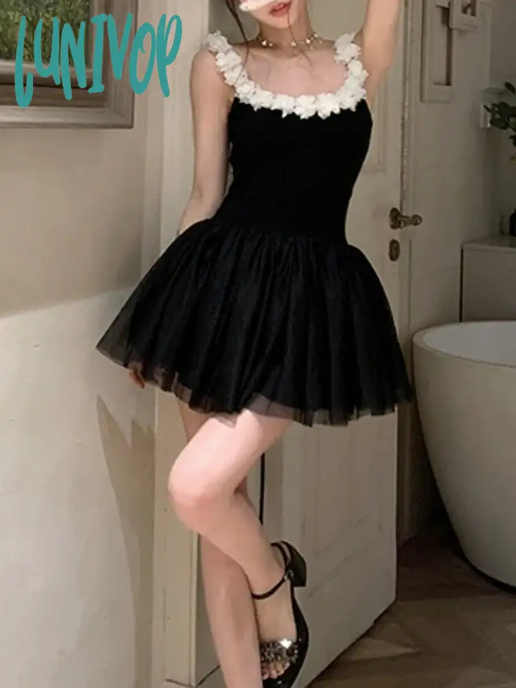 Lunivop Summer Bandage Sweet Dress Women Backless Kawaii Y2K Mini Dress Female Causal Korean Fashion Sexy Strap Party Cute Dress Modern Satin Mini Dress Lunivop Summer Bandage Sweet Dress Women Backless Kawaii Y2K Mini Dress Female Causal Korean Fashion Sexy Strap Party Cute Dress Modern Satin Mini Dress