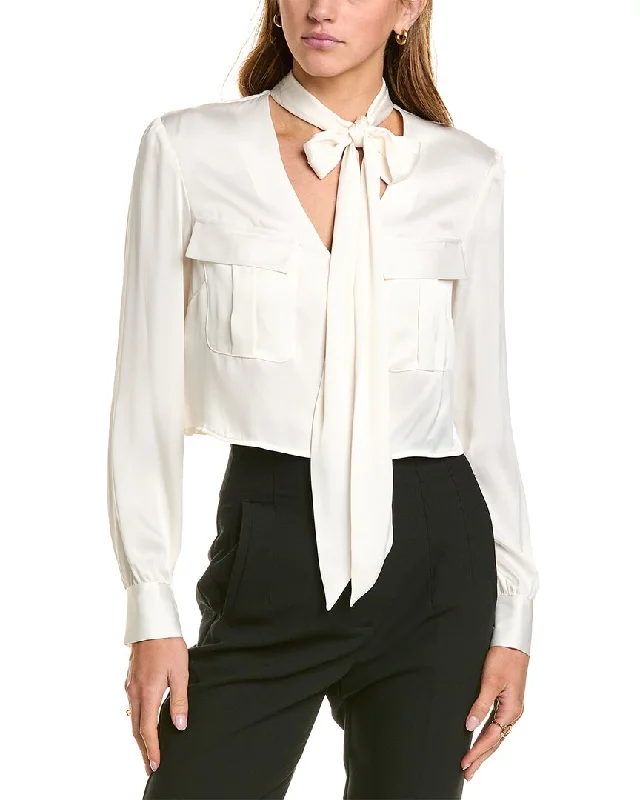 Bcbgmaxazria Blouse Loose Oversized Blouse