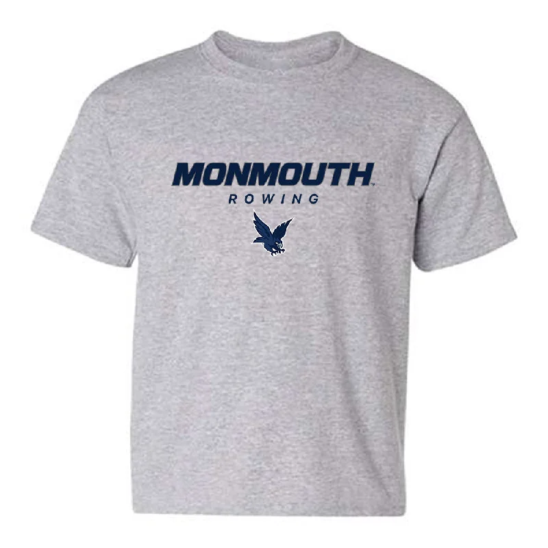 Monmouth - NCAA Women's Rowing : Audrey Copeland - Classic Shersey Youth T-Shirt-- Solid Print Embellished Monmouth - NCAA Women's Rowing : Audrey Copeland - Classic Shersey Youth T-Shirt-- Solid Print Embellished