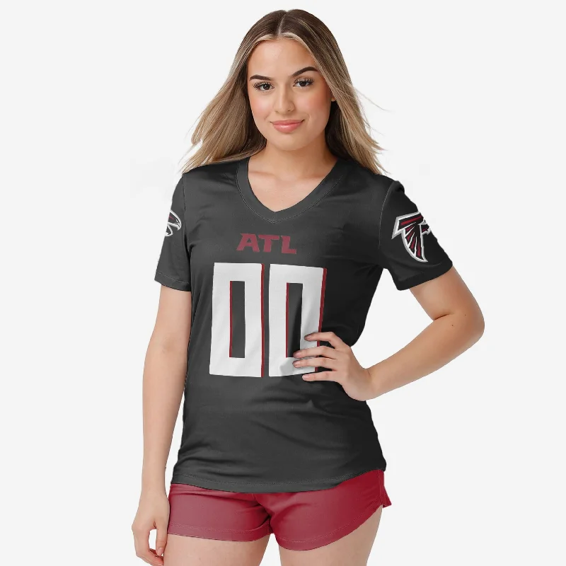 Atlanta Falcons Womens Gameday Ready Lounge Shirt-- Chenille Blend Fleece Blend Nylon Blend Atlanta Falcons Womens Gameday Ready Lounge Shirt-- Chenille Blend Fleece Blend Nylon Blend