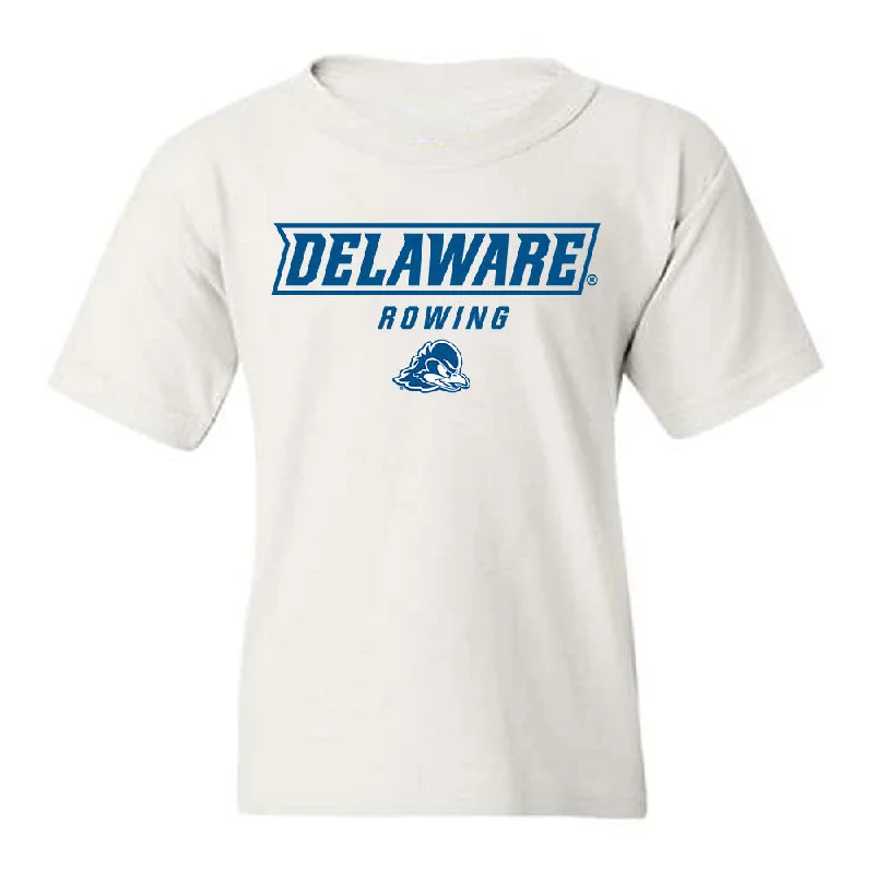 Delaware - NCAA Women's Rowing : Sophia Iorio - Classic Shersey Youth T-Shirt-- Thin T-Shirt Open Front Quick Dry Delaware - NCAA Women's Rowing : Sophia Iorio - Classic Shersey Youth T-Shirt-- Thin T-Shirt Open Front Quick Dry