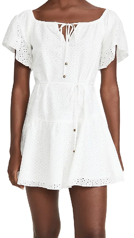 Giovanna Mini Dress Elegant Off-Shoulder Dress Mini