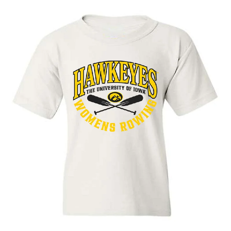 Iowa - NCAA Women's Rowing : Brynn Storhoff - Sports Shersey Youth T-Shirt-- Hooded Caped Shawl Collar Iowa - NCAA Women's Rowing : Brynn Storhoff - Sports Shersey Youth T-Shirt-- Hooded Caped Shawl Collar