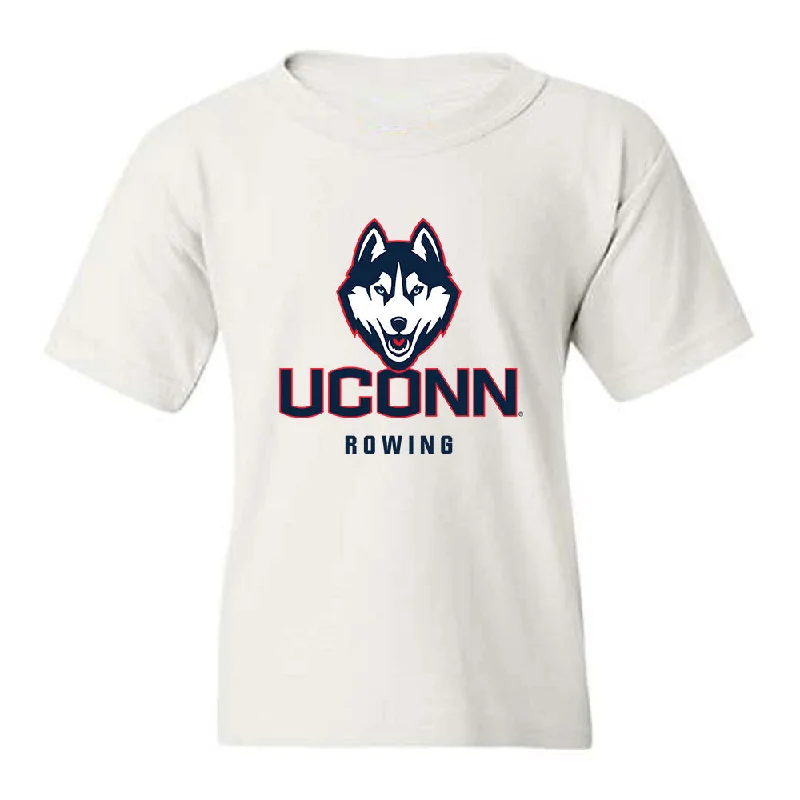 UConn - NCAA Women's Rowing : Megan Donaghy - Classic Shersey Youth T-Shirt-- Elegant Classic Vintage