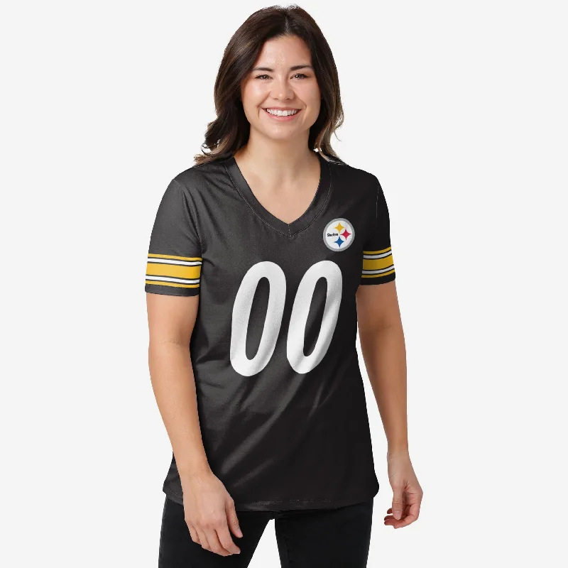 Pittsburgh Steelers Womens Gameday Ready Lounge Shirt-- Jersey Fabric Tulle Fabric Batik Fabric Pittsburgh Steelers Womens Gameday Ready Lounge Shirt-- Jersey Fabric Tulle Fabric Batik Fabric