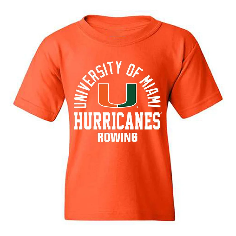 Miami - NCAA Women's Rowing : Abby Evans - Classic Shersey Youth T-Shirt-- Fleece Fabric Down Fabric Feather Fabric Miami - NCAA Women's Rowing : Abby Evans - Classic Shersey Youth T-Shirt-- Fleece Fabric Down Fabric Feather Fabric