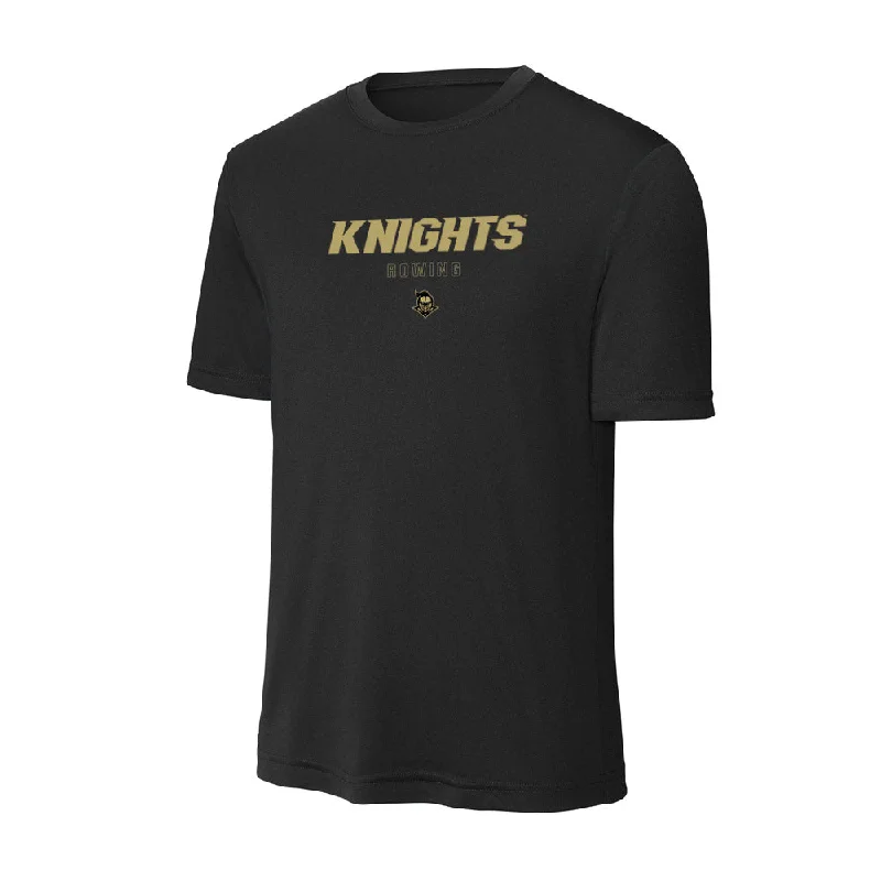 Central Florida - NCAA Women's Rowing : Makayla Baxley - Activewear T-Shirt-- Chenille Brocade Lace Central Florida - NCAA Women's Rowing : Makayla Baxley - Activewear T-Shirt-- Chenille Brocade Lace