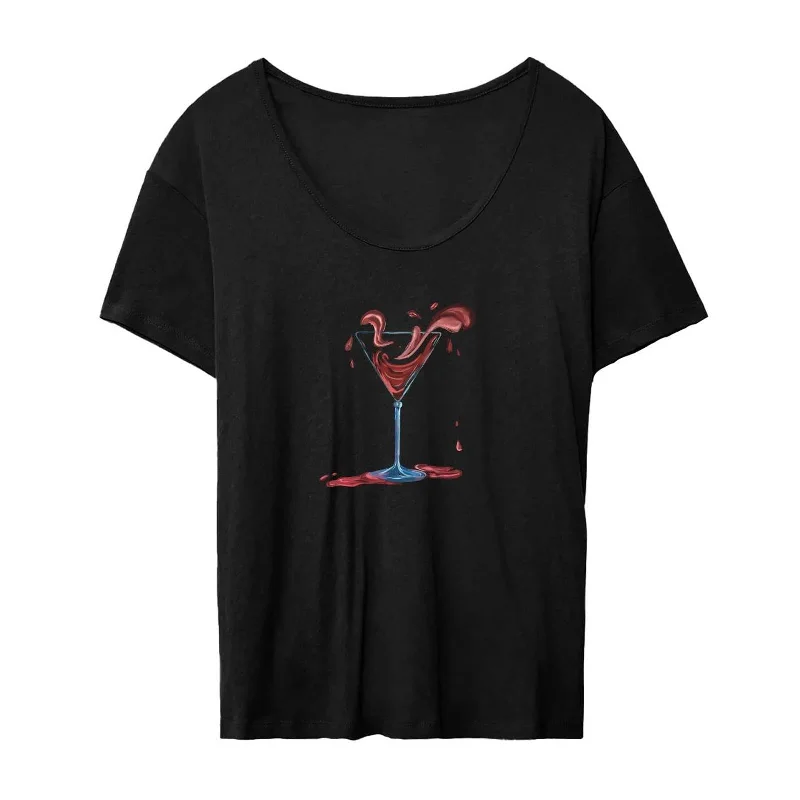 Maxbell Women's Summer T Shirt Graphic Print Short Sleeve Tops for Daily Work Sports XL-- Machine Wash Dry Clean Hand Wash