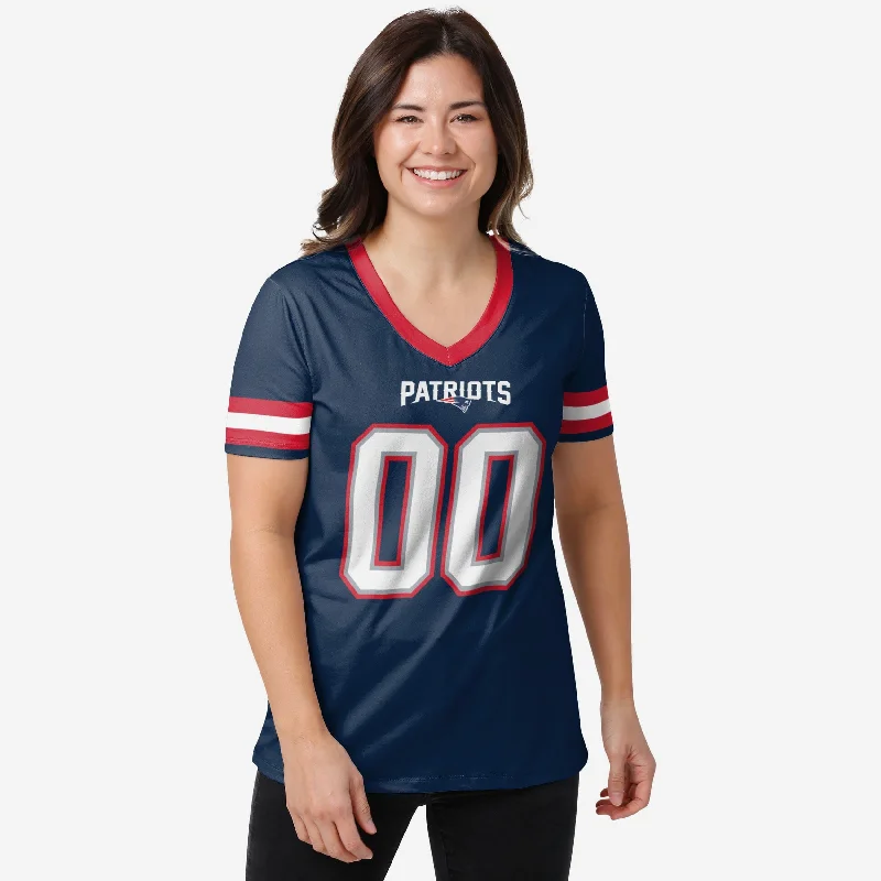 New England Patriots Womens Gameday Ready Lounge Shirt-- Cozy Warm Stylish