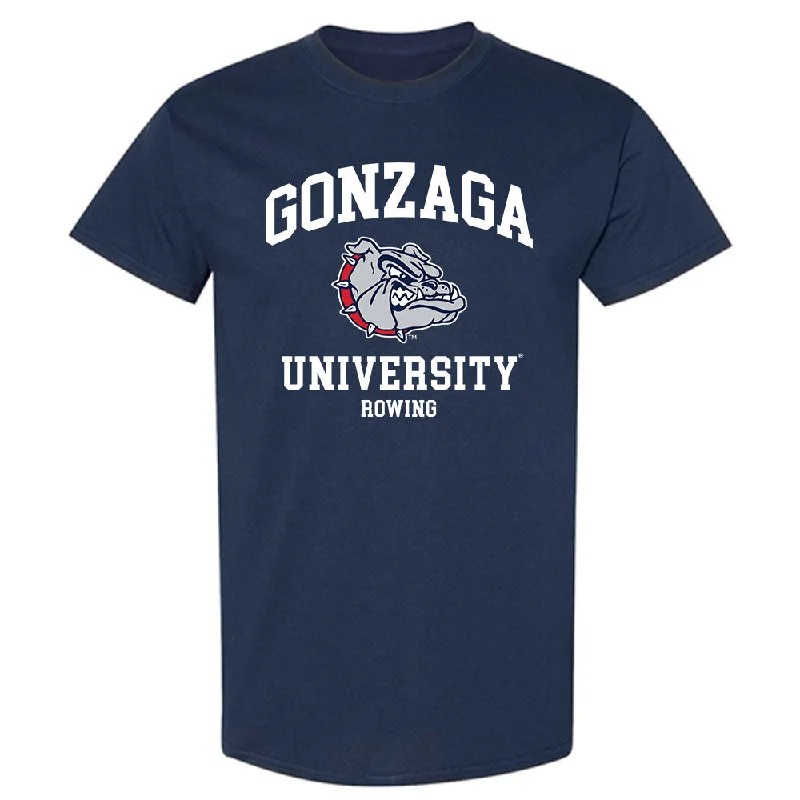 Gonzaga - NCAA Women's Rowing : Haley Novotny - Classic Shersey T-Shirt-- Fleece Fabric Down Fabric Feather Fabric Gonzaga - NCAA Women's Rowing : Haley Novotny - Classic Shersey T-Shirt-- Fleece Fabric Down Fabric Feather Fabric