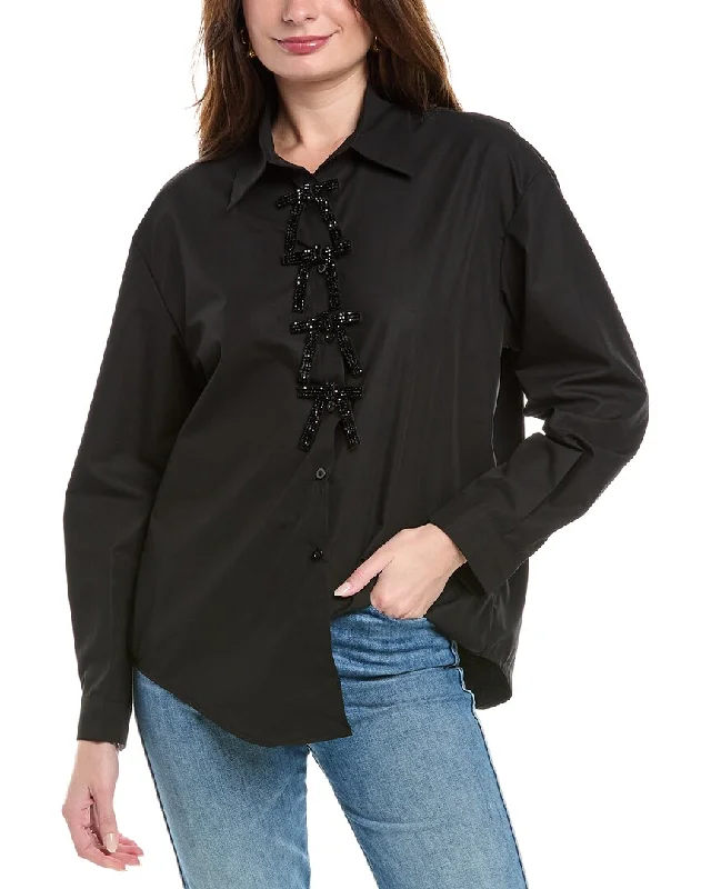 Beulah Blouse Oversized Silk Blouse