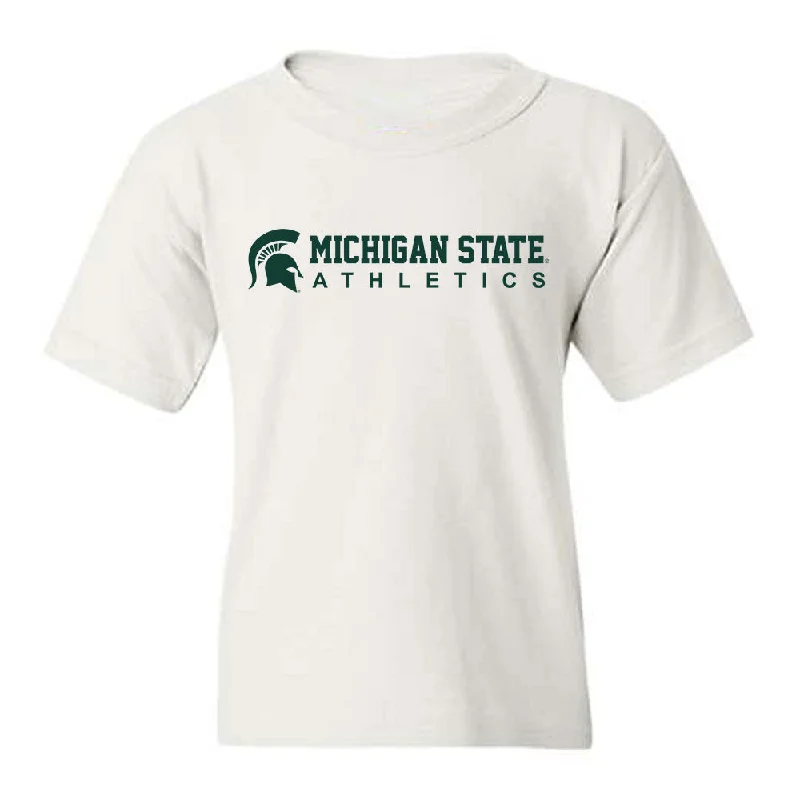 Michigan State - NCAA Women's Rowing : Taylor Peterson - Classic Shersey Youth T-Shirt-- Handmade Hand-knitted Hand-woven Michigan State - NCAA Women's Rowing : Taylor Peterson - Classic Shersey Youth T-Shirt-- Handmade Hand-knitted Hand-woven