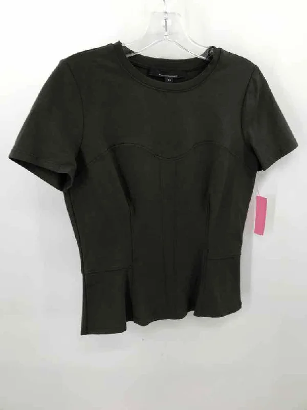Pre-Owned WHBM Green Size XS T-shirt-- Elegant Classic Vintage