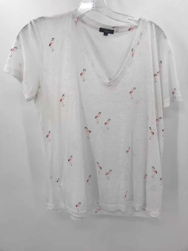 Pre-Owned Raisins White Size Small Printed T-shirt-- Iron Safe Non-Iron Wrinkle Free Pre-Owned Raisins White Size Small Printed T-shirt-- Iron Safe Non-Iron Wrinkle Free