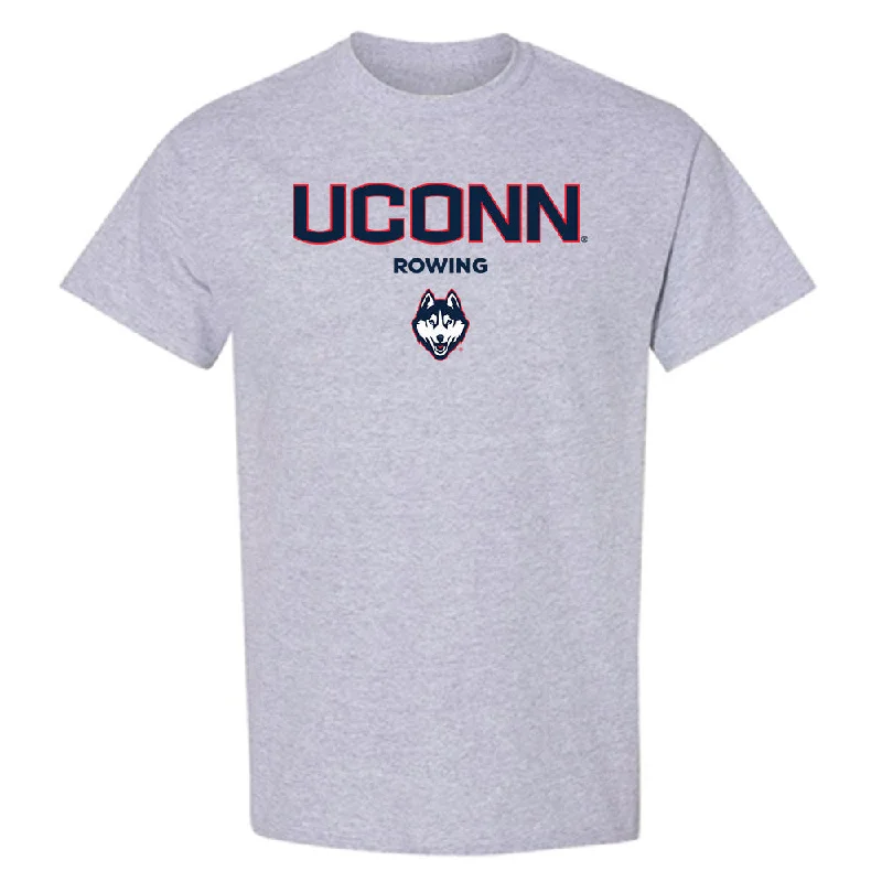 UConn - NCAA Women's Rowing : Megan Donaghy - Classic Shersey T-Shirt-- Plaid T-Shirt Polka Dot Checkered UConn - NCAA Women's Rowing : Megan Donaghy - Classic Shersey T-Shirt-- Plaid T-Shirt Polka Dot Checkered