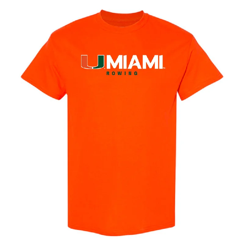 Miami - NCAA Women's Rowing : Abby Evans - Classic Shersey T-Shirt-- Faux Fur Fabric Real Fur Fabric Shearling Fabric Miami - NCAA Women's Rowing : Abby Evans - Classic Shersey T-Shirt-- Faux Fur Fabric Real Fur Fabric Shearling Fabric