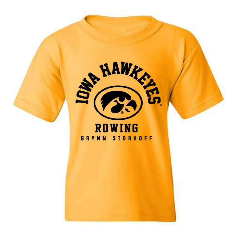 Iowa - NCAA Women's Rowing : Brynn Storhoff - Classic Fashion Shersey Youth T-Shirt-- Fashionable Trendy Casual