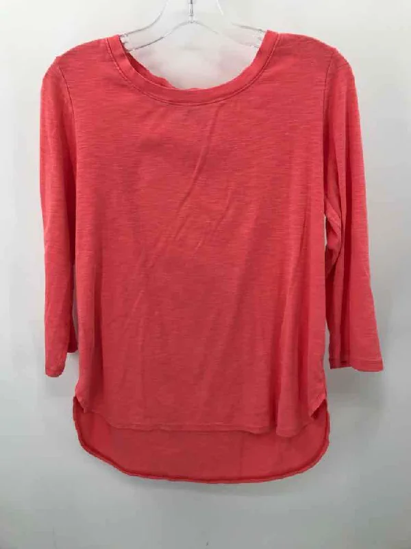 Pre-Owned Tommy Bahama Pink Size Large T-shirt-- Houndstooth Herringbone Solid