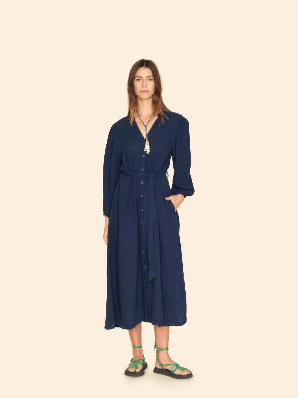 Dress X4chg021 Selene Dress North-Star Cowl Neckline Elegant