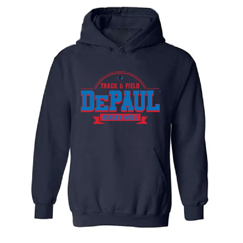 DePaul - NCAA Women's Track & Field : Ashley Noel - Classic Fashion Shersey Hooded Sweatshirt Hoodie with Tie-Dye Psychedelic Retro DePaul - NCAA Women's Track & Field : Ashley Noel - Classic Fashion Shersey Hooded Sweatshirt Hoodie with Tie-Dye Psychedelic Retro