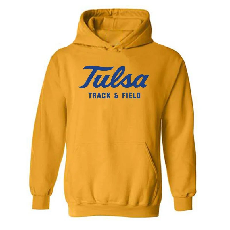 Tulsa - NCAA Women's Track & Field : Gabbie Washington - Classic Shersey Hooded Sweatshirt Hoodie with Hem Lace Feminine Delicate Tulsa - NCAA Women's Track & Field : Gabbie Washington - Classic Shersey Hooded Sweatshirt Hoodie with Hem Lace Feminine Delicate