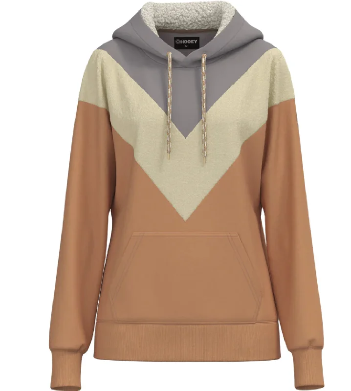 Berkeley grey/tan hoodie Hoodie with Oversized Fit Loose Comfortable