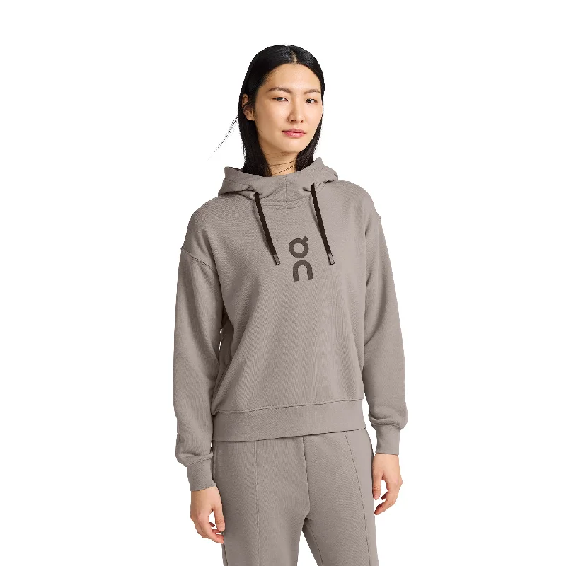 Club Hoodie Women's Hoodie with High Neck Warm Protective