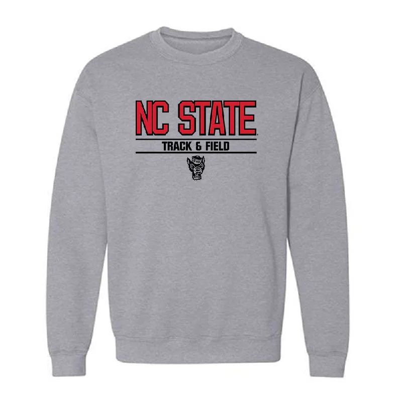 NC State - NCAA Women's Track & Field : Nia Poole - Classic Shersey Crewneck Sweatshirt Hoodie with Pocket Utility Practical NC State - NCAA Women's Track & Field : Nia Poole - Classic Shersey Crewneck Sweatshirt Hoodie with Pocket Utility Practical