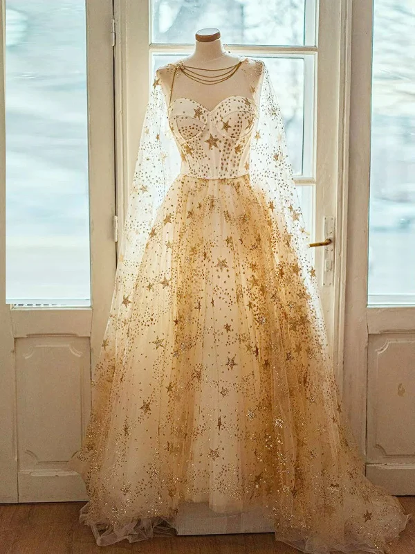 Light Champagne Tulle Round Neckline Party Dress, Light Champagne Prom Dress Tunics Top rated Light Champagne Tulle Round Neckline Party Dress, Light Champagne Prom Dress Tunics Top rated
