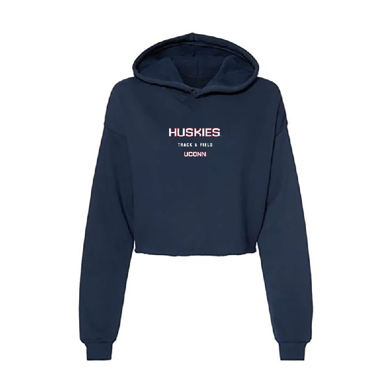 UConn - NCAA Women's Track & Field : Mallory Malz - Women's Crop Fleece Hoodie Graphic Hoodie Design Print UConn - NCAA Women's Track & Field : Mallory Malz - Women's Crop Fleece Hoodie Graphic Hoodie Design Print
