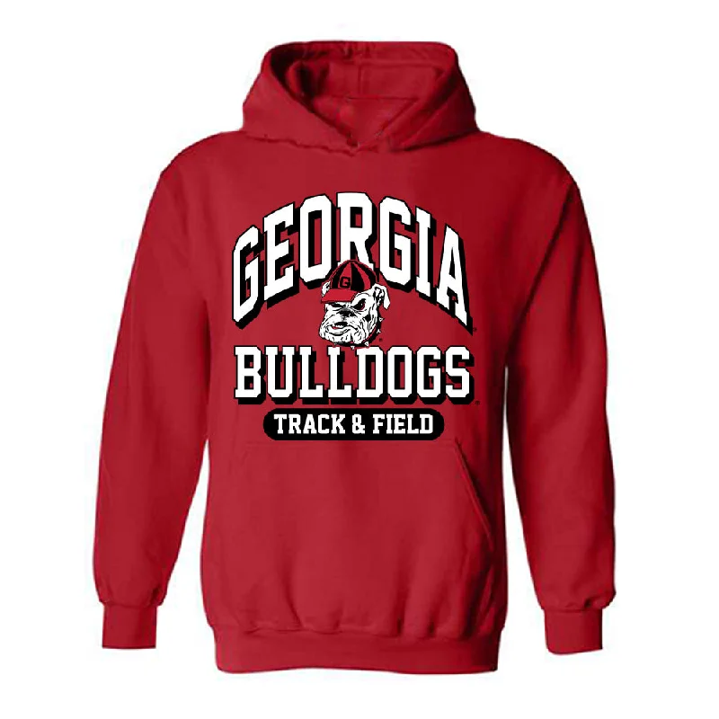 Georgia - NCAA Women's Track & Field : Danah Nembhard - Classic Shersey Hooded Sweatshirt Hoodie with Sequins Glamorous Eye-catching Georgia - NCAA Women's Track & Field : Danah Nembhard - Classic Shersey Hooded Sweatshirt Hoodie with Sequins Glamorous Eye-catching