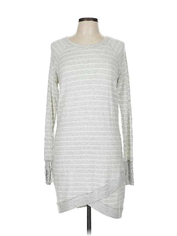 Casual Dress Square Neckline Feminine