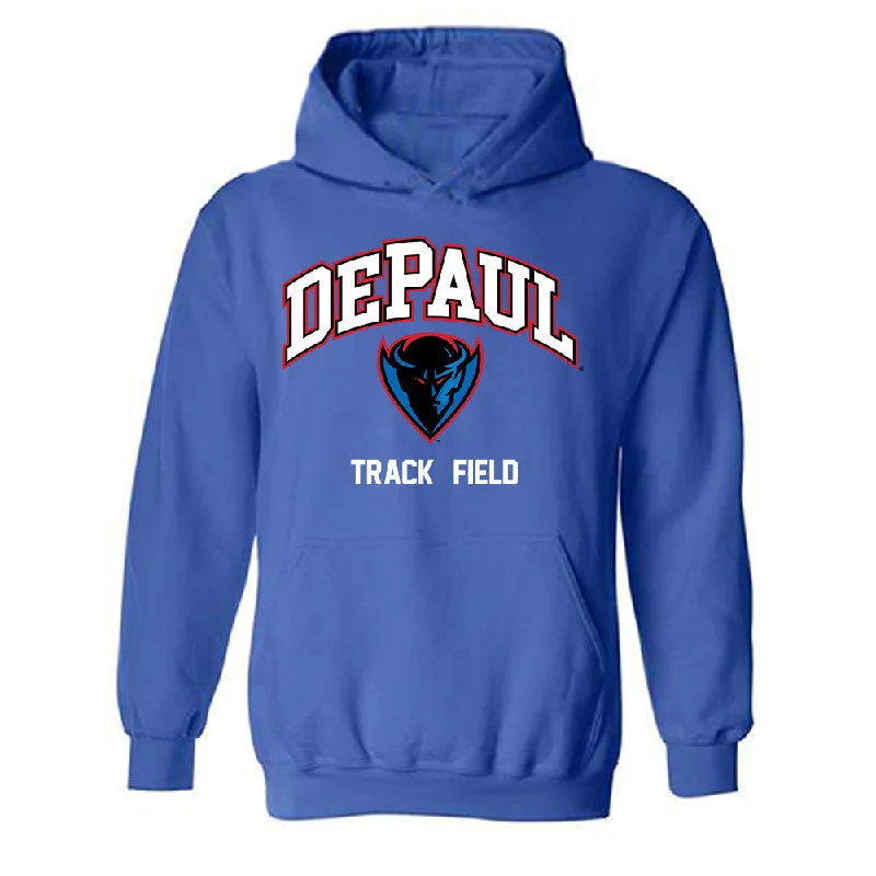 DePaul - NCAA Women's Track & Field : Ashley Noel - Classic Shersey Hooded Sweatshirt Hoodie with Earth Tones Natural Calm DePaul - NCAA Women's Track & Field : Ashley Noel - Classic Shersey Hooded Sweatshirt Hoodie with Earth Tones Natural Calm