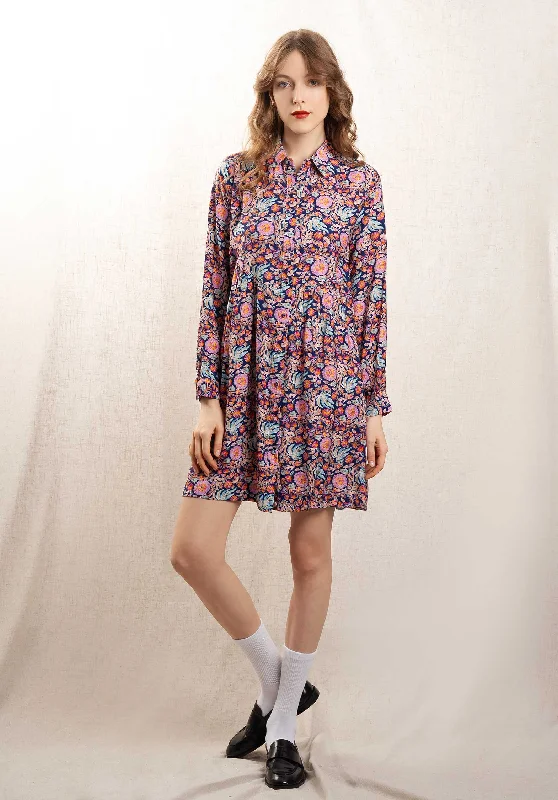 Dress 92732 Bleu Tunics Cozy comfortable