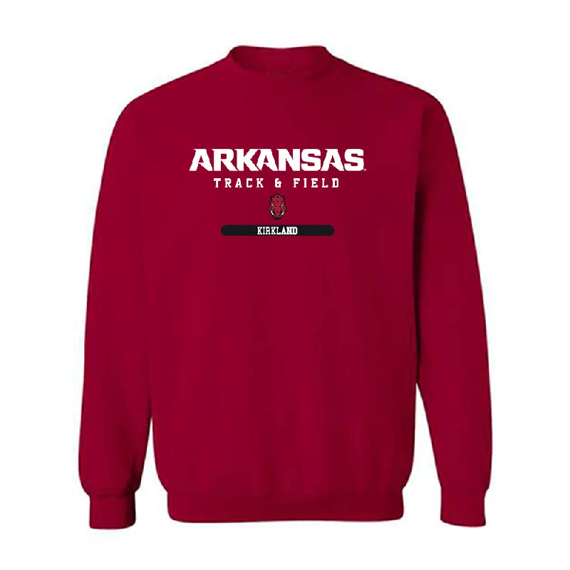 Arkansas - NCAA Women's Track & Field : Morgan Kirkland - Classic Shersey Crewneck Sweatshirt Hoodie with Drawcord Adjustable Secure Arkansas - NCAA Women's Track & Field : Morgan Kirkland - Classic Shersey Crewneck Sweatshirt Hoodie with Drawcord Adjustable Secure