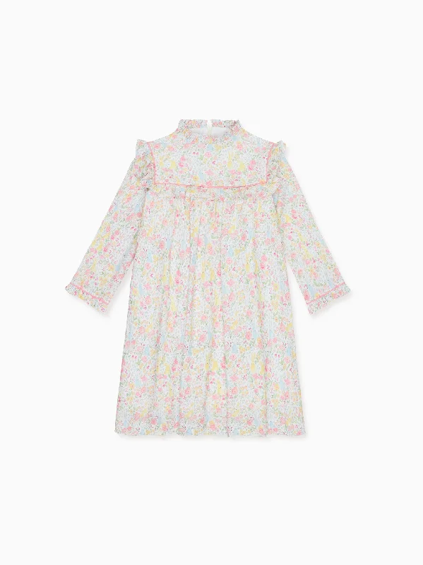 Pink Bunny Colta Girl Empire Dress Tunics Practical easy-care