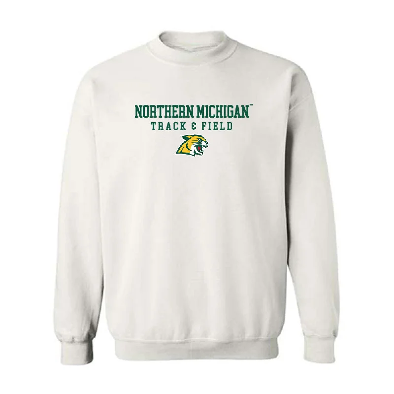 Northern Michigan - NCAA Women's Track & Field : Madelyn Rasmussen - Classic Shersey Crewneck Sweatshirt Hoodie with Pocket Utility Practical Northern Michigan - NCAA Women's Track & Field : Madelyn Rasmussen - Classic Shersey Crewneck Sweatshirt Hoodie with Pocket Utility Practical