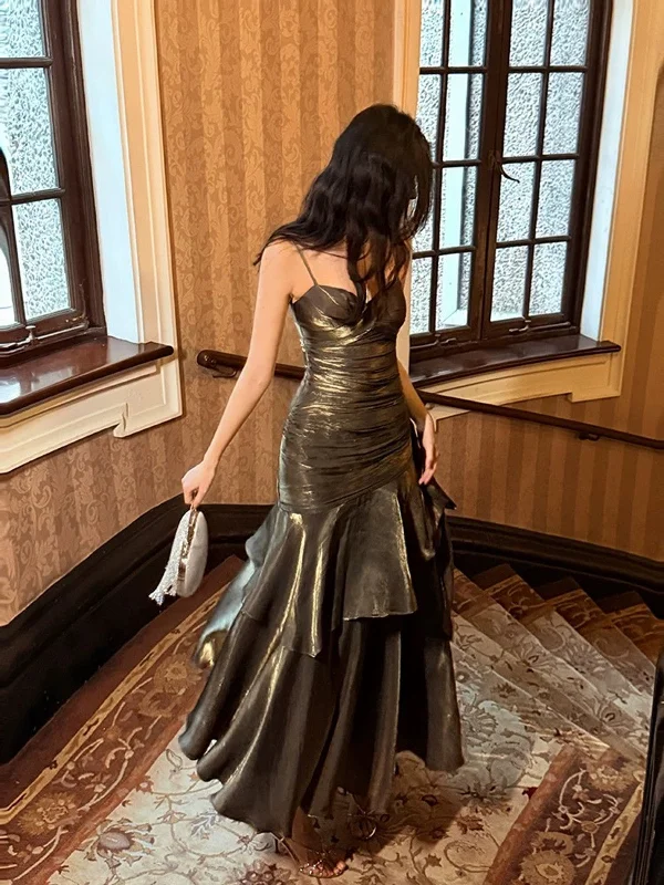 Lovely Sweetheart Straps Satin Party Dress, Sweethart Satin Mermaid Prom Dress Tunics Corduroy durable Lovely Sweetheart Straps Satin Party Dress, Sweethart Satin Mermaid Prom Dress Tunics Corduroy durable