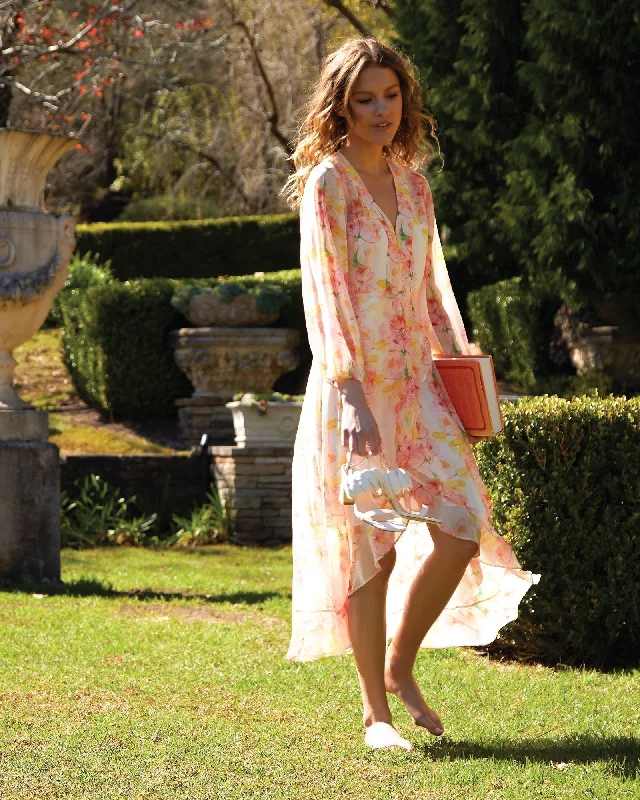 Beautiful Escape Dress - Floral Bouquet Tunics Business professional