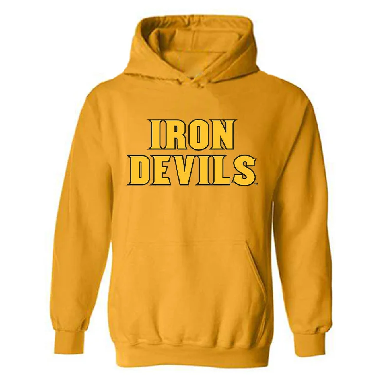 Arizona State - NCAA Women's Track & Field : Lauren Brown - Replica Shersey Hooded Sweatshirt Hoodie with Snap Buttons Easy Quick Arizona State - NCAA Women's Track & Field : Lauren Brown - Replica Shersey Hooded Sweatshirt Hoodie with Snap Buttons Easy Quick