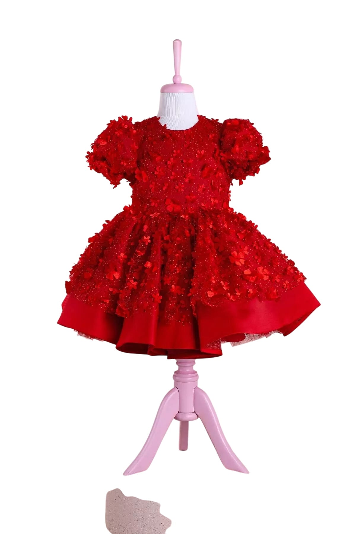 Fiona Red Party Dress Tunics Long Elegant