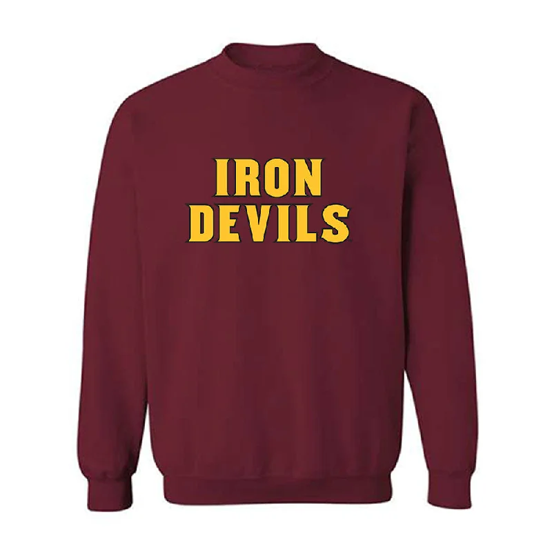 Arizona State - NCAA Women's Track & Field : Lauren Brown - Replica Shersey Crewneck Sweatshirt Hoodie with Hidden Zipper Minimalist Clean Arizona State - NCAA Women's Track & Field : Lauren Brown - Replica Shersey Crewneck Sweatshirt Hoodie with Hidden Zipper Minimalist Clean