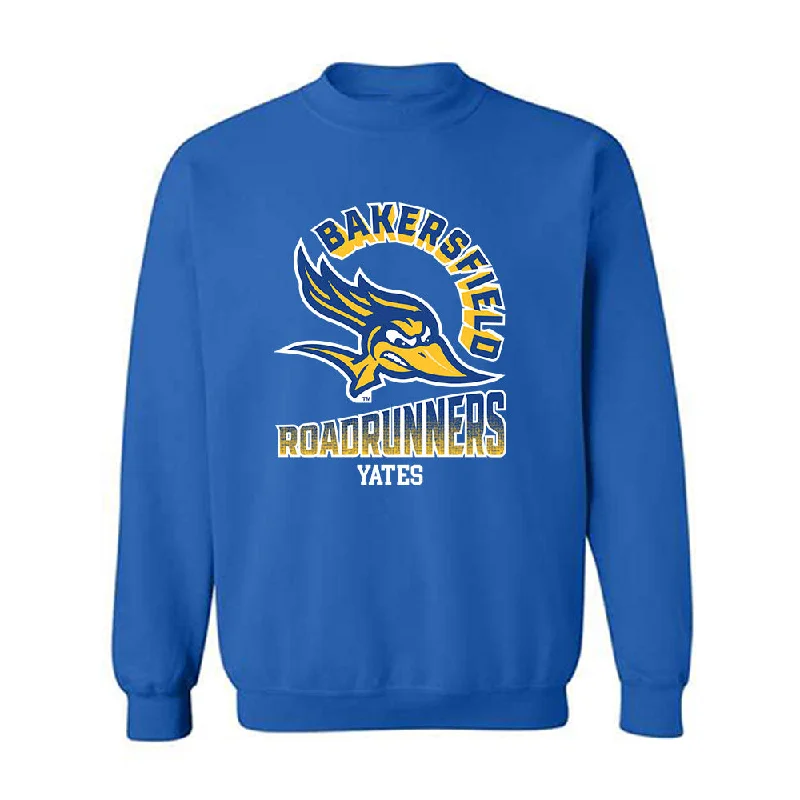 CSU Bakersfield - NCAA Women's Track & Field : Ariana Yates - Classic Fashion Shersey Crewneck Sweatshirt Hoodie with Lining Warm Insulated CSU Bakersfield - NCAA Women's Track & Field : Ariana Yates - Classic Fashion Shersey Crewneck Sweatshirt Hoodie with Lining Warm Insulated
