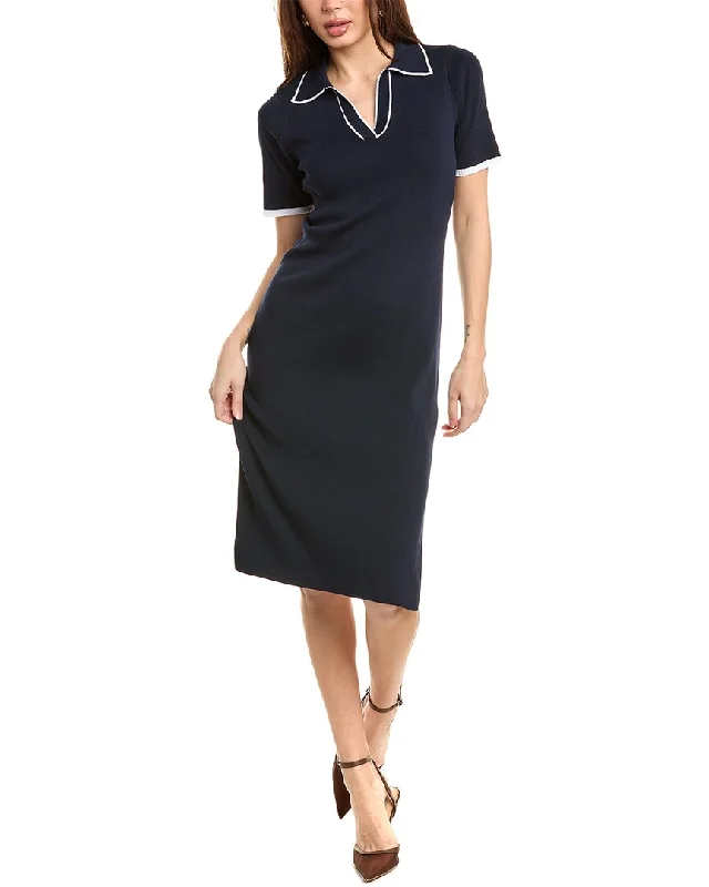 Nanette by Nanette Lepore Midi Polo Dress Tunics Practical easy-care