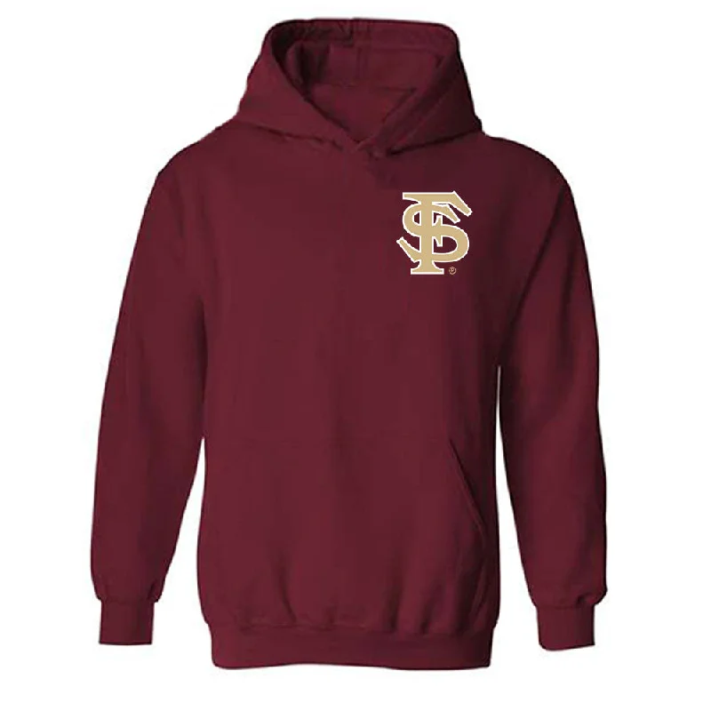 FSU - NCAA Women's Track & Field : Zee Curtis - Replica Shersey Hooded Sweatshirt Hoodie with Batwing Sleeves Loose Dramatic FSU - NCAA Women's Track & Field : Zee Curtis - Replica Shersey Hooded Sweatshirt Hoodie with Batwing Sleeves Loose Dramatic