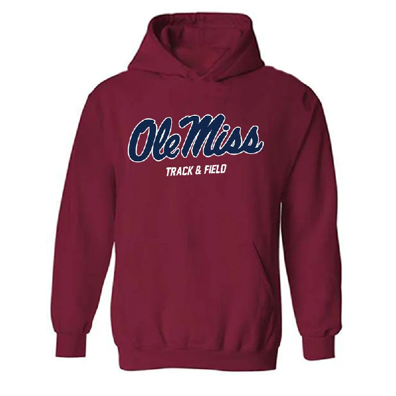 Ole Miss - NCAA Women's Track & Field : Akaomachukwu Odeluga - Replica Shersey Hooded Sweatshirt Hoodie Sweatshirt Pullover Ole Miss - NCAA Women's Track & Field : Akaomachukwu Odeluga - Replica Shersey Hooded Sweatshirt Hoodie Sweatshirt Pullover