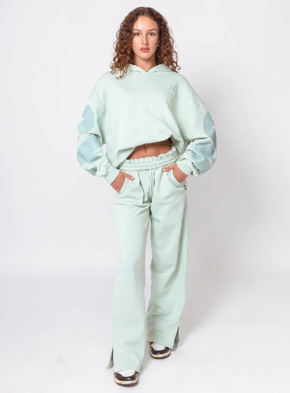 Adults Upstage Logo Freestyle Oversized Hoodie Mint Cotton Hoodie Fleece Lining Warmth Adults Upstage Logo Freestyle Oversized Hoodie Mint Cotton Hoodie Fleece Lining Warmth